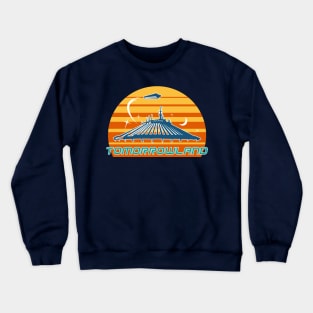 Tomorrowland / Space Mountain Vintage 70s Design Crewneck Sweatshirt
